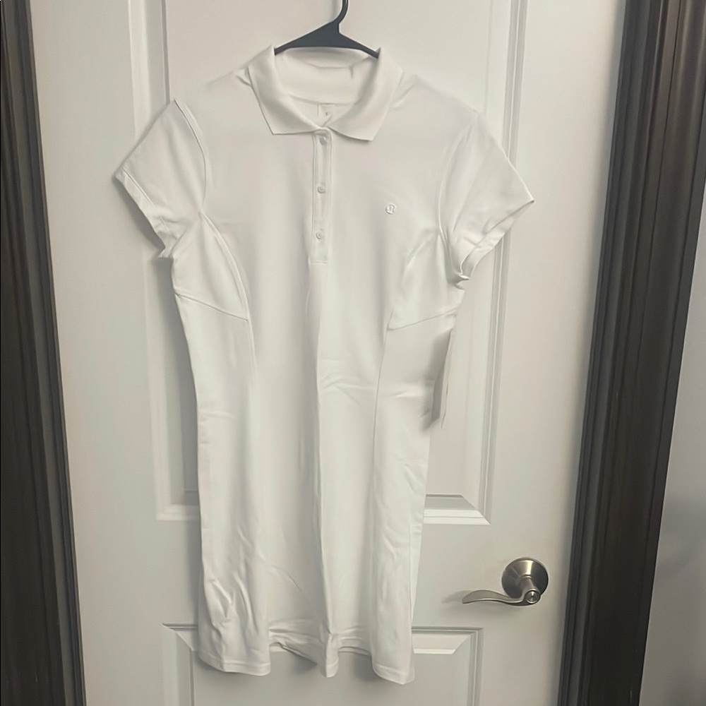 lululemon athletica White Polo Dress